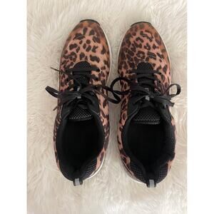 Vionic‎ cheetah print athletic walking running fashion shoes size 10